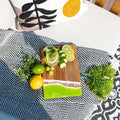 11" x 8" Lime Collection Charcuterie Board