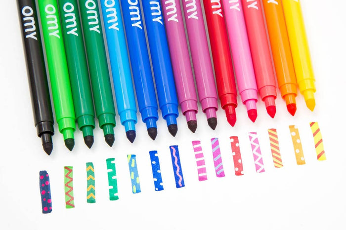 16 Magic Felt Markers
