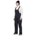 686 Women's Black Magic Bib Pant 2024 Black Geo Jacquard