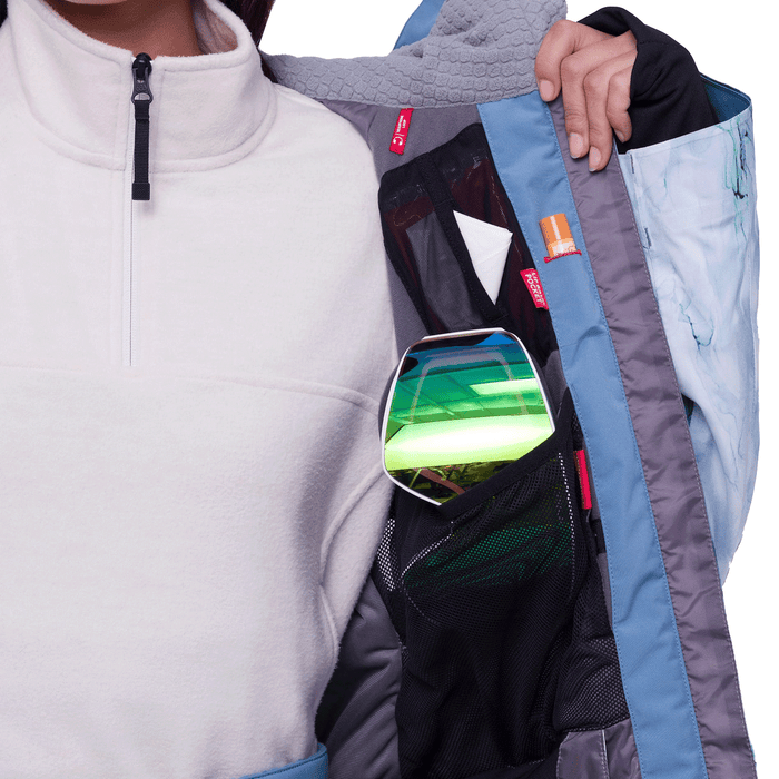 686 Women's Mantra Jacket 2024 Spearmint Marble
