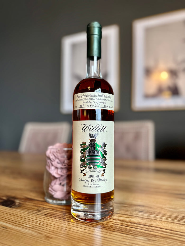 Willett Family Estate Bottled Small Batch 4 Year Rye (750ml)