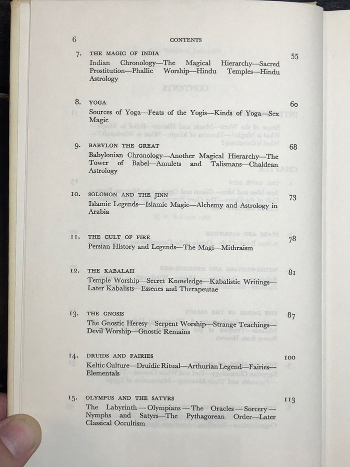 A HISTORY OF MAGIC, WITCHCRAFT AND OCCULTISM - W.B.CROW, 1st/1st 1968 - OCCULT