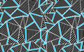 Ab Lines Electric Blue | Wallpaper