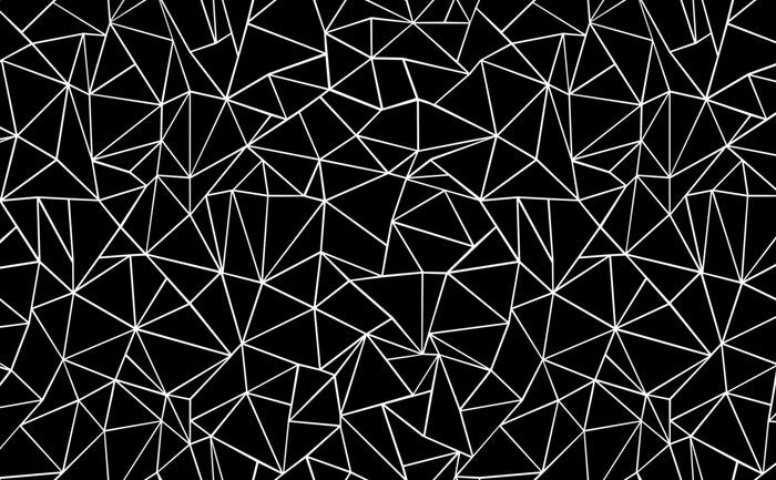 Ab Outlines Black | Wallpaper