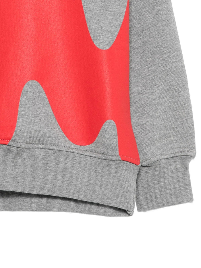 MSGMAbstract Logo Print Sweatshirt8051883382891SAVANNA