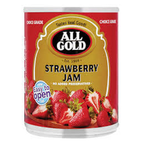 All Gold Strawberry Jam 450g