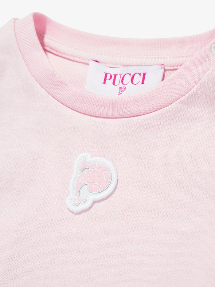 Emilio PucciAppliqué Logo T-Shirt8059774191904SAVANNA