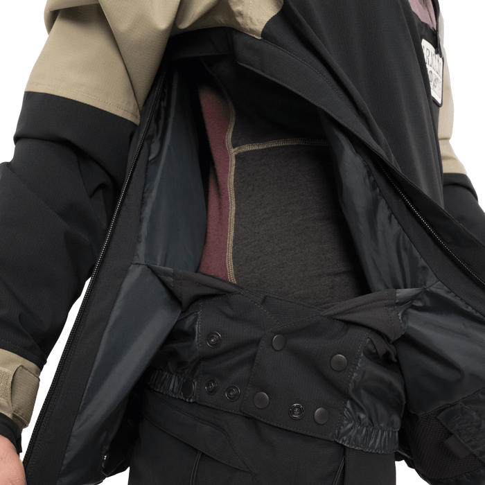 Armada Women's Madaket 2L Insulated Anorak Jacket 2024 Black-Sage-Moonscape - Comor - Go Play Outside