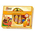 Asbach Easter Bottles and Eggs Variety Box with and without Crust HEAT SENSITIVE ITEM. PLEASE ADD ITEM 122942 TO THE ORDER TO TRY TO PROTECT CHOCOLATES FROM HEAT DAMAGE 150g