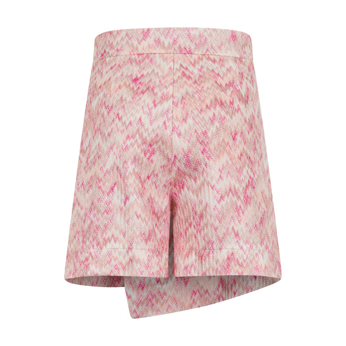 MISSONIAsymmetric Logo Skirt8059774335568SAVANNA