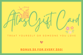 Atlas Preservation e-Gift Card-Atlas Preservation-Atlas Preservation