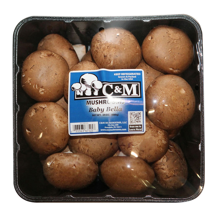 Baby Portabella Mushrooms (24 oz.)