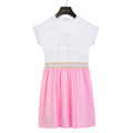 Belted Logo Dress