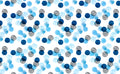 Blue Watercolor Dots Wallpaper by Walls Need Loveå¨