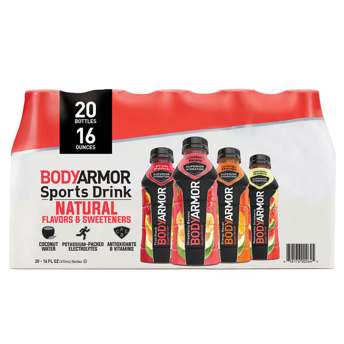 BODYARMOR Sports Drink Variety Pack (16oz / 20pk)