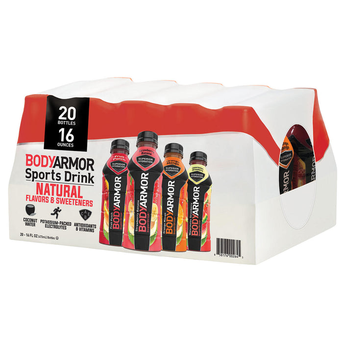 BODYARMOR Sports Drink Variety Pack (16oz / 20pk)