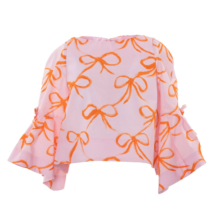 Mi Mi SolBow Print Shirt8051167846989SAVANNA