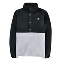 Burton Kids Cinder Fleece Anorak 2026 True Black/Gray Heather - Comor - Go Play Outside