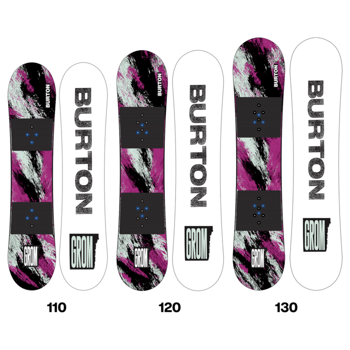 Burton Kids Grom Snowboard 2027 Purple/Teal - Comor - Go Play Outside