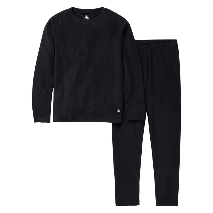 Burton Kids Heavyweight Fleece Set 2026 True Black - Comor - Go Play Outside