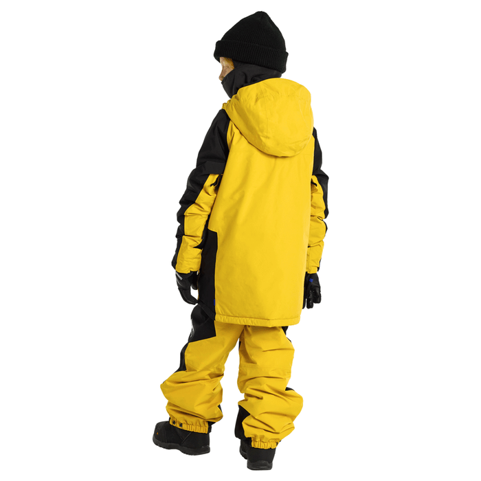 Burton Kids Powline Gore - tex Jacket 2025 Goldenrod/True Black - Comor - Go Play Outside