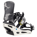 Burton Men's Cartel Re:Flex Snowboard Bindings 2024 White/Graphic
