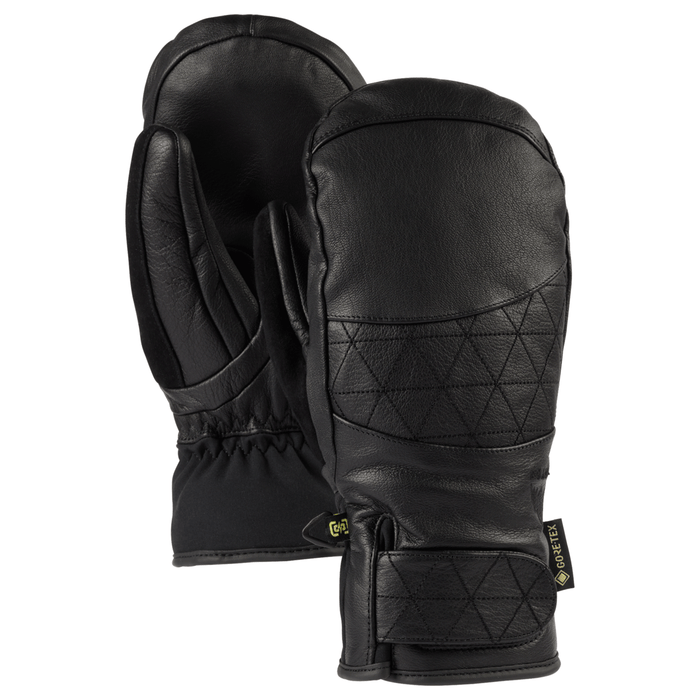 Burton Women's Gondy Gore - tex Leather Mitt True Black - Comor - Go Play Outside