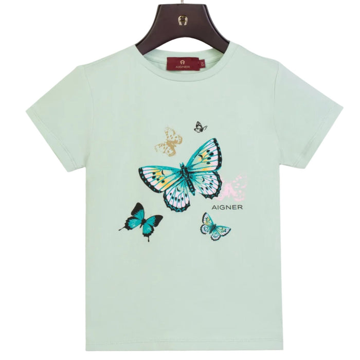 AIGNERButterfly Print T-ShirtSAVANNA