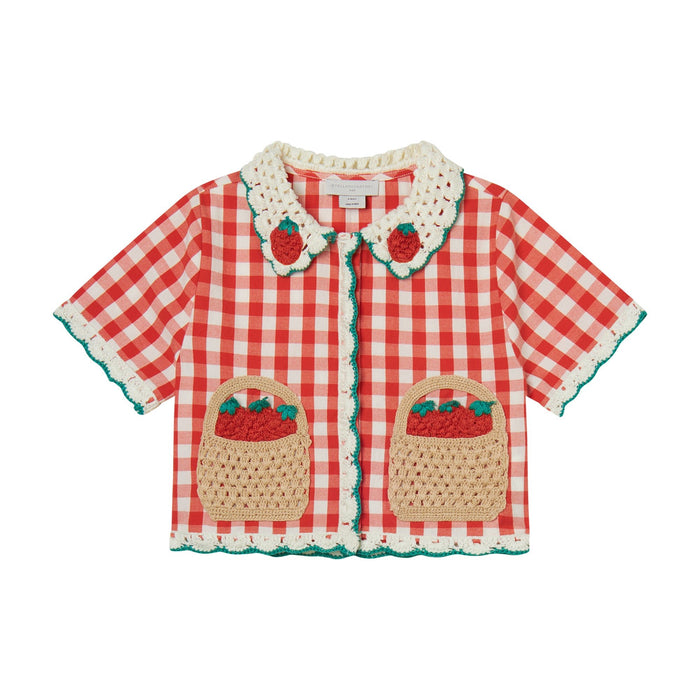 Stella McCartneyCheck Strawberry BlouseSAVANNA
