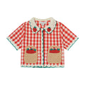 Stella McCartneyCheck Strawberry BlouseSAVANNA