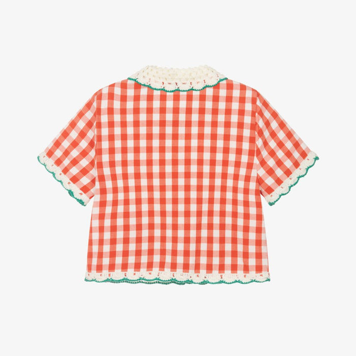 Stella McCartneyCheck Strawberry BlouseSAVANNA