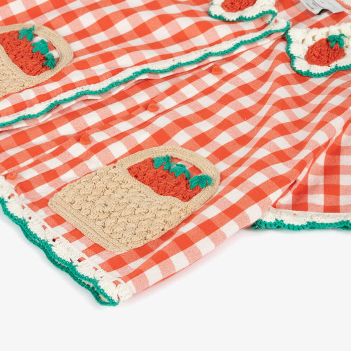 Stella McCartneyCheck Strawberry BlouseSAVANNA