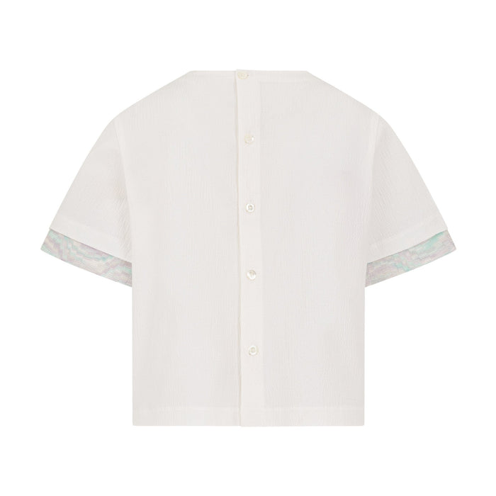MISSONIChevron Knit Detailed T-Shirt8059774327792SAVANNA