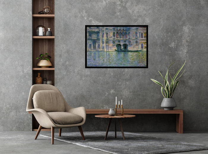 Claude Monet Palazzo Dario Poster - Poster of Claude impressionist Poster