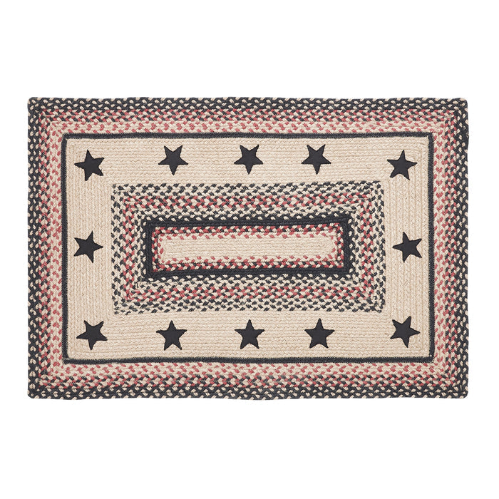 Colonial Star Jute Rug Rect 24x36