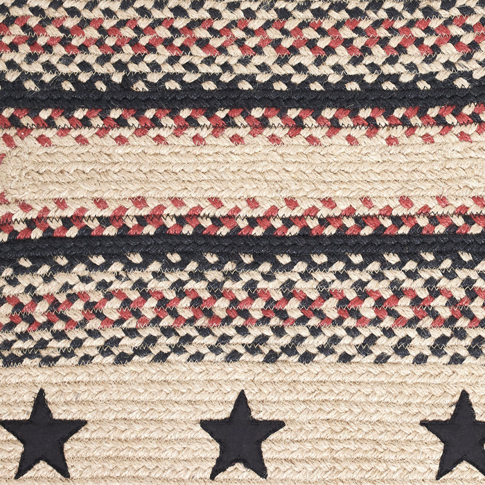 Colonial Star Jute Rug Rect 24x36