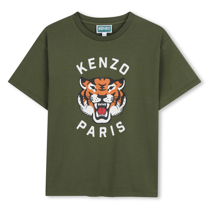 KENZOCrew Neck Tiger T-Shirt3617165921971SAVANNA