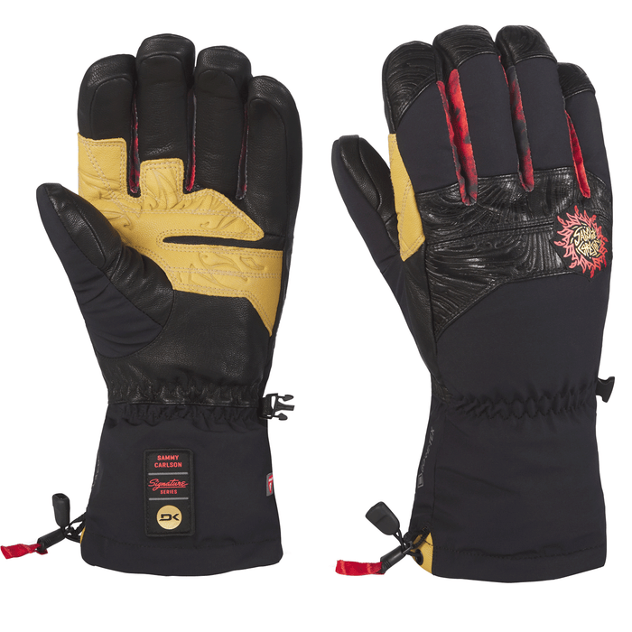 Dakine Men's Team Excursion Sammy Carlson Gore-tex Glove Black - Comor - Go Play Outside