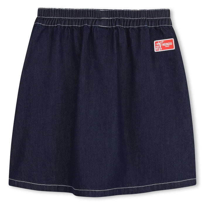 KENZODenim Logo Skirt3617165946783SAVANNA