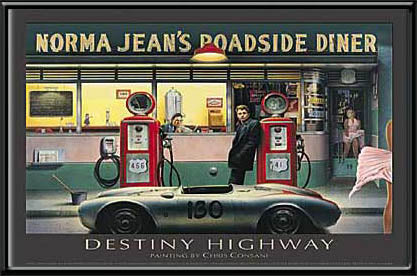 Destiny Highway LED Wall Art