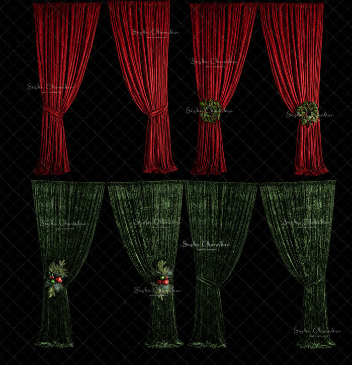 Digital drapes  overlays