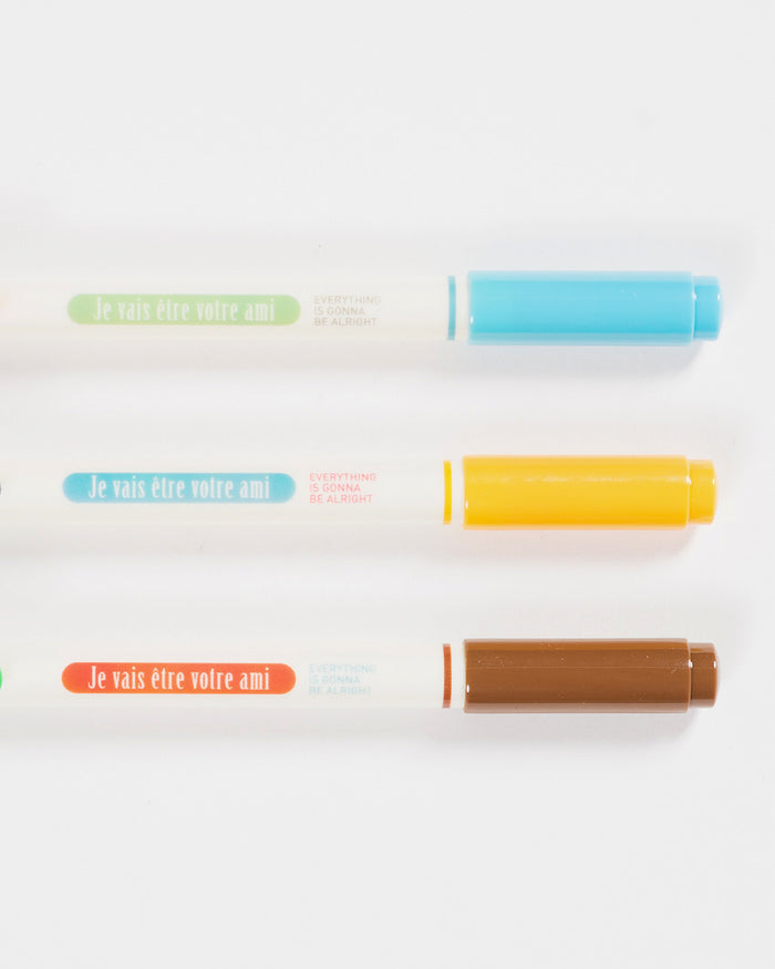 Double Tip Color Pens