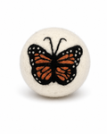 Eco Wool Dryer Ball: Golden Butterfly