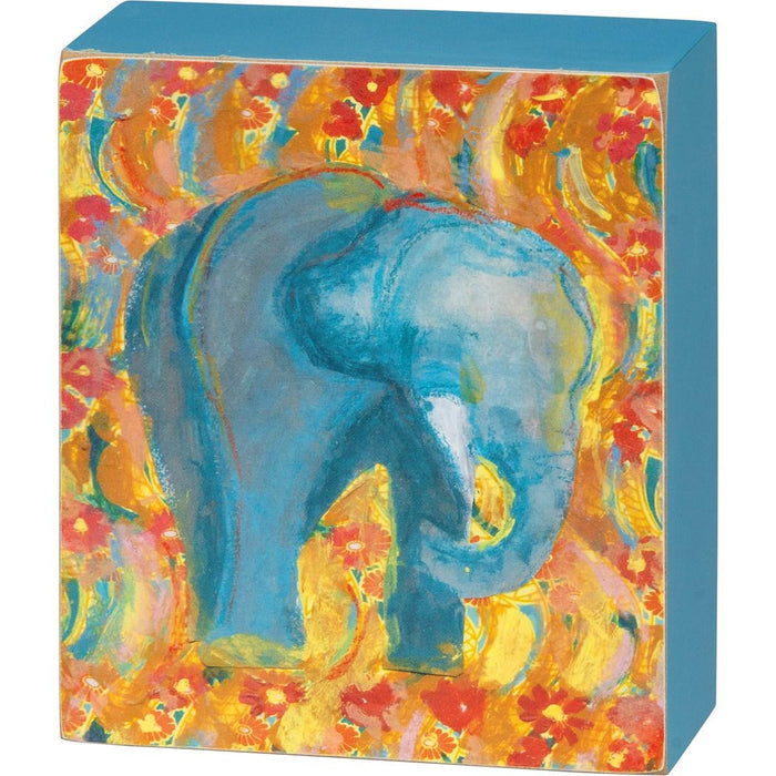 Elephant - Box Sign