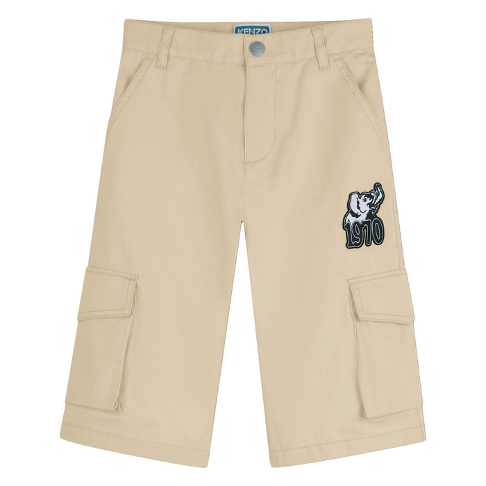 KENZOElephant Logo Shorts3617165806018SAVANNA