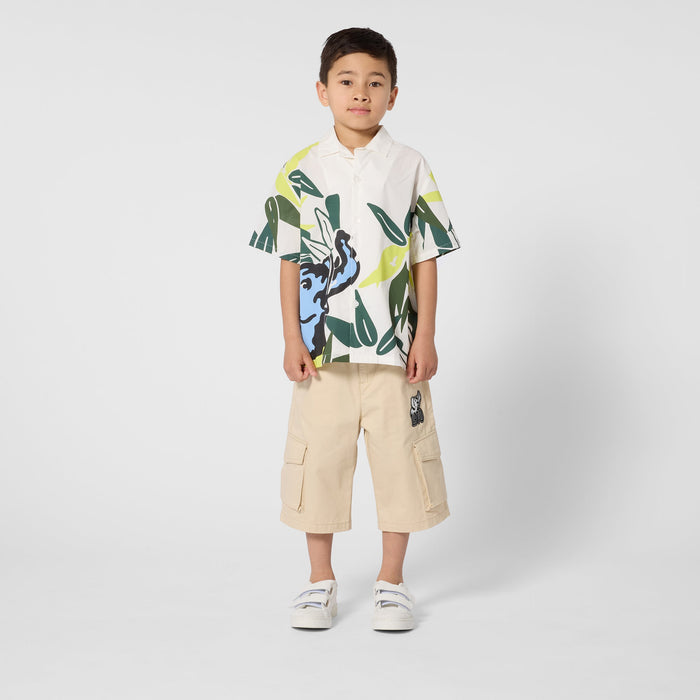 KENZOElephant Logo Shorts3617165806018SAVANNA