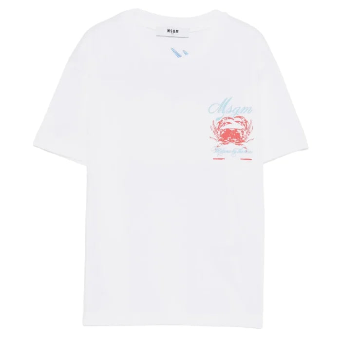 MSGMEmbroidered Logo T-Shirt8051883425024SAVANNA