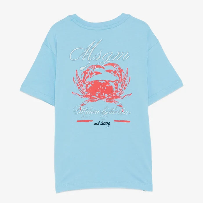 MSGMEmbroidered Logo T-Shirt8051883425130SAVANNA