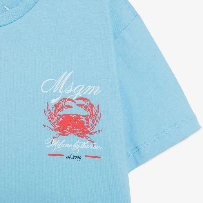 MSGMEmbroidered Logo T-Shirt8051883425130SAVANNA