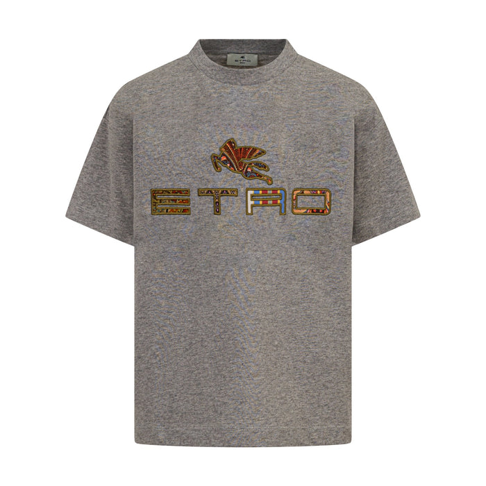 ETROEmbroidered Paisley T-Shirt8059774294834SAVANNA